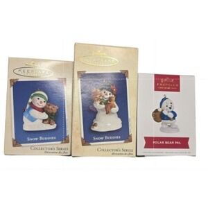 Hallmark Keepsake Ornaments Snow Buddies Polar Bear Pal Collector Series